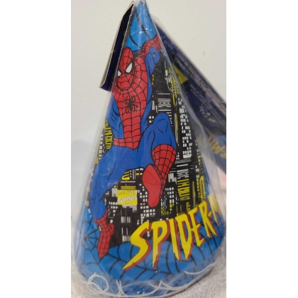 Party Makers Spider-Man Party Hats - 8 count