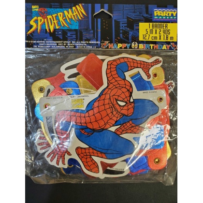 Party Makers Spiderman Banner