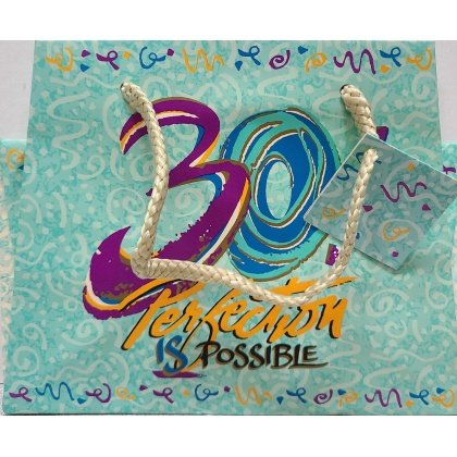 Peacock Papers 30! Perfection is Possible Gift Bags