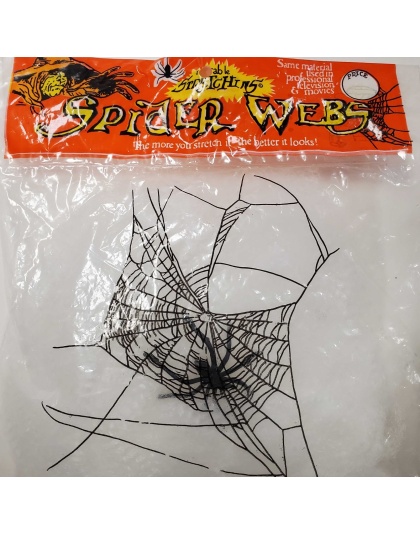 Reusable Stretching Spider Webs