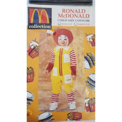 Rubies McDonalds Collection - Ronald McDonald Child Size Costume - Infant