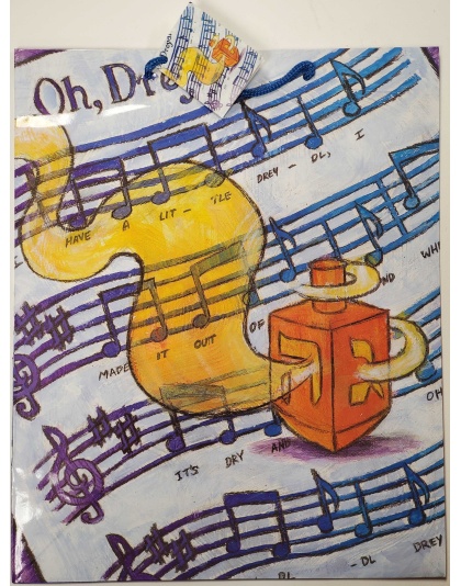 Song of the Dreidel Large Gift Bag