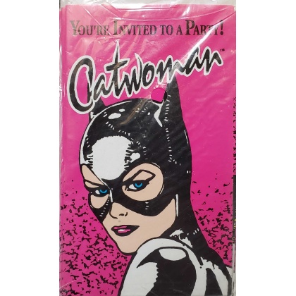 Unique Catwoman Invitations - 8 count