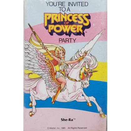 Unique Princess of Power Invitations - 8 count