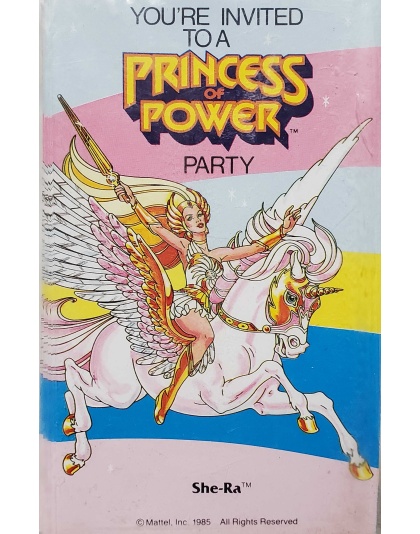 Unique Princess of Power Invitations - 8 count