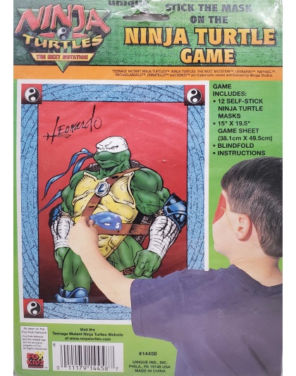 Unique Stick the Mask on the Ninja Turtle Party Game