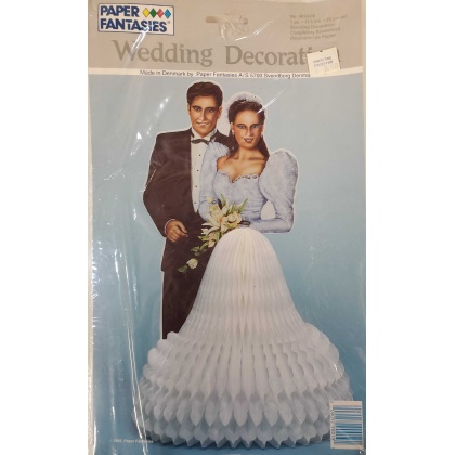 Wedding Decoration - Bride and Groom Honeycomb - 4630-08_K111