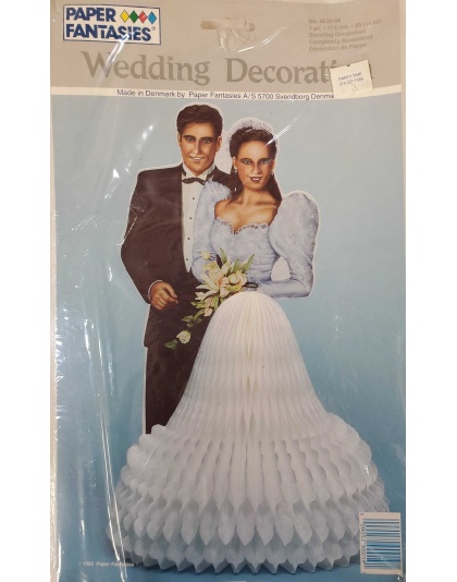 Wedding Decoration - Bride and Groom Honeycomb - 4630-08_K111