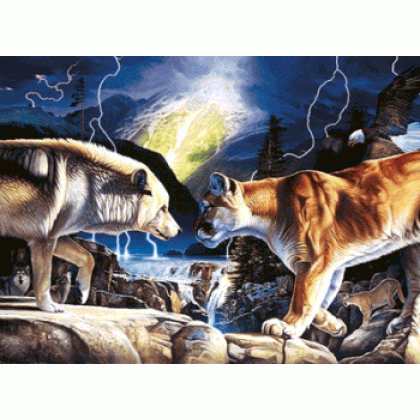 Face to Face Jigsaw Puzzle by Sunsout - 1000 piece *Last One*