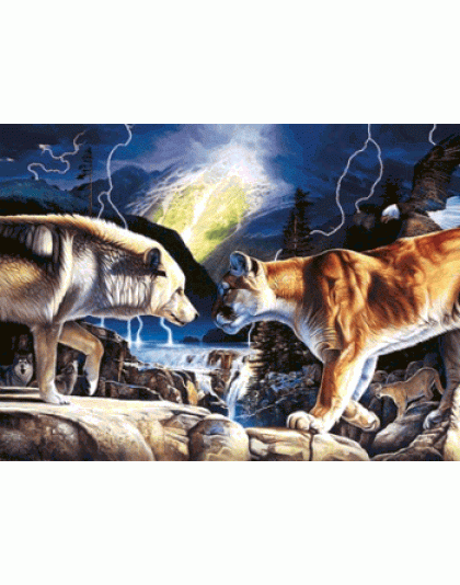 Face to Face Jigsaw Puzzle by Sunsout - 1000 piece *Last One*