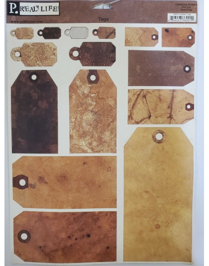 Real Life Cardstock Stickers - Tags