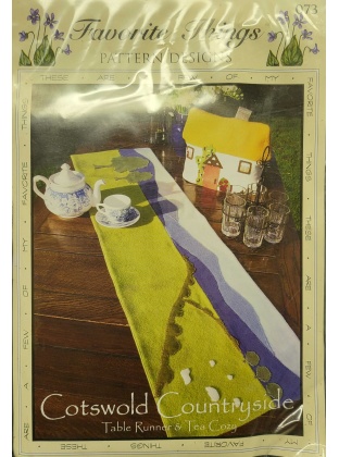 Cotswold Countryside Table Runner and Tea Cozy Pattern by Favorite Things