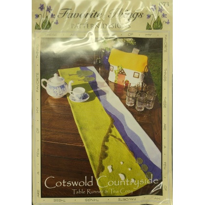 Cotswold Countryside Table Runner and Tea Cozy Pattern by Favorite Things