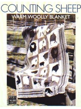 Counting sheep warm woolly blanket p721