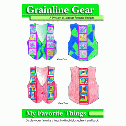 My Favorite things sewing pattern by Grainline Gear 1510