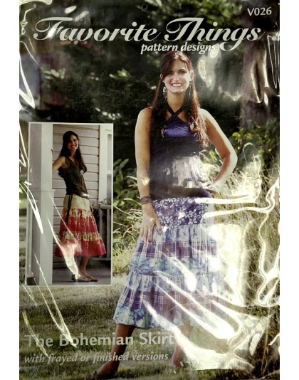 The Bohemian Skirt Pattern by Favorite Things