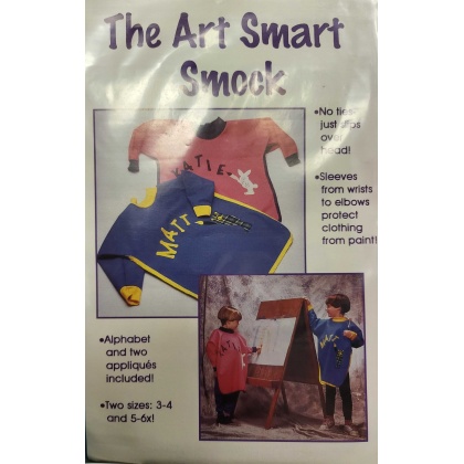 ART SMART SMOCK sewing pattern by SewBaby