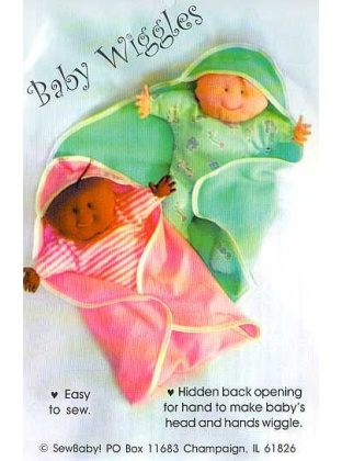 BABY WIGGLES sewing pattern by SewBaby