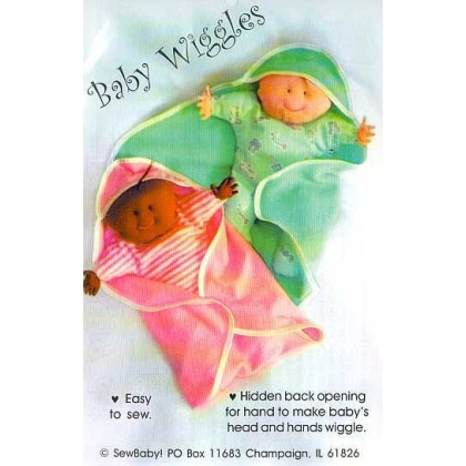 BABY WIGGLES sewing pattern by SewBaby