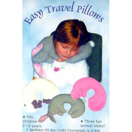 EASY TRAVEL PILLOWS sewing pattern by SewBaby