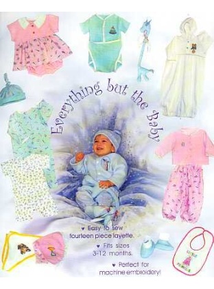 EVERYTHING BUT THE BABY LAYETTE sewing pattern by SewBaby