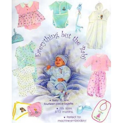 EVERYTHING BUT THE BABY LAYETTE sewing pattern by SewBaby