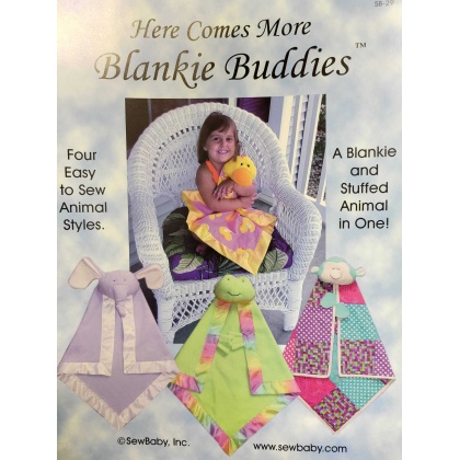 HERE COMES MORE BLANKIE BUDDIES sewing pattern by SewBaby