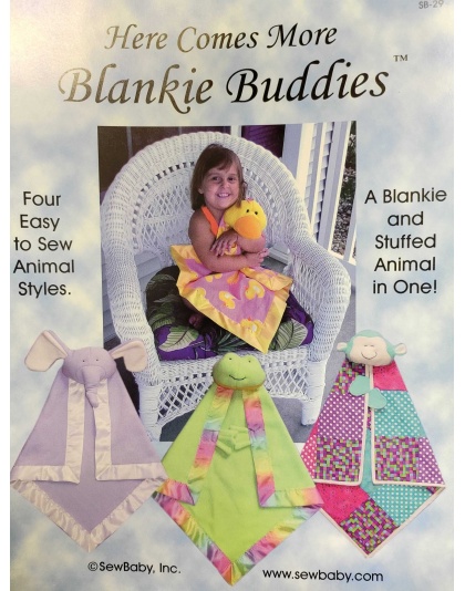 HERE COMES MORE BLANKIE BUDDIES sewing pattern by SewBaby