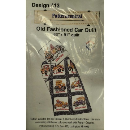 Old Fashioned Car Quit 63x91 size