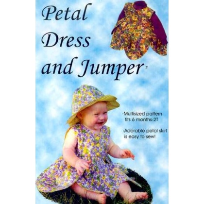 PETAL DRESS sewing pattern by SewBaby