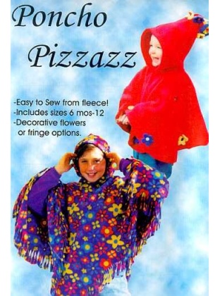 PONCHO PIZZAZZ sewing pattern by SewBaby