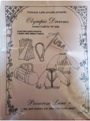 Primrose Lane - Olympic Dreams Athletic Outfit for 18" Dolls