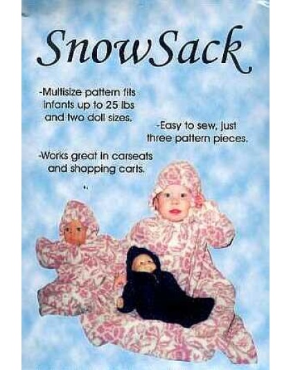 SNOWSACK sewing pattern by SewBaby