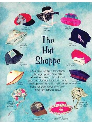 THE HAT SHOPPE sewing pattern by SewBaby