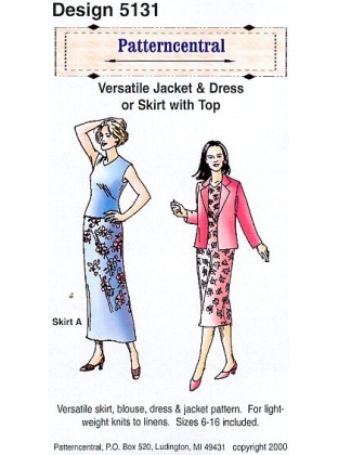 Versatile jakcet & dress or skirt with top Size 6-16