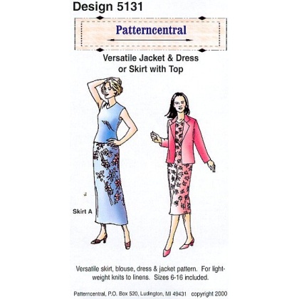 Versatile jakcet & dress or skirt with top Size 6-16