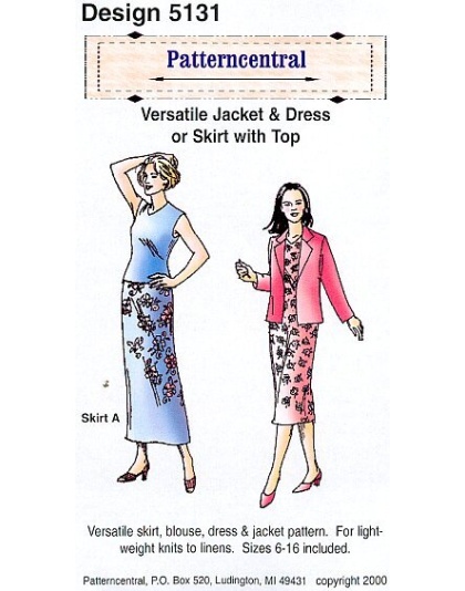 Versatile jakcet & dress or skirt with top Size 6-16