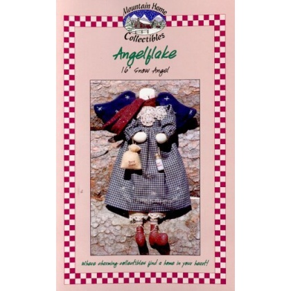 ANGELFLAKE 16 inch snow angel sewing pattern