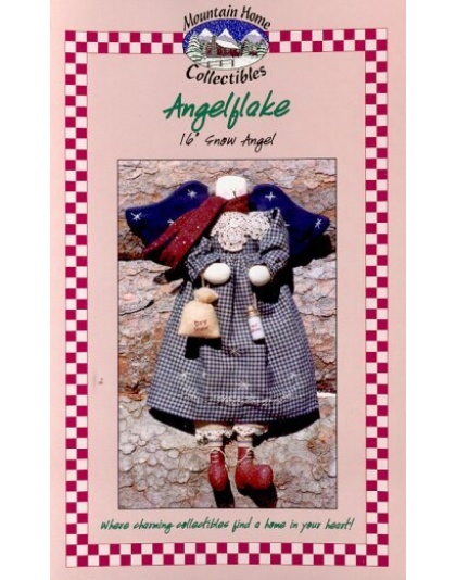 ANGELFLAKE 16 inch snow angel sewing pattern