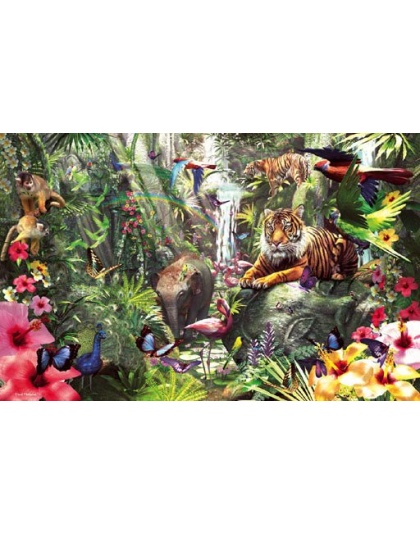 Asian Rainforest jigsaw puzzle by Sunsout - 1000 piece **LAST ONE**