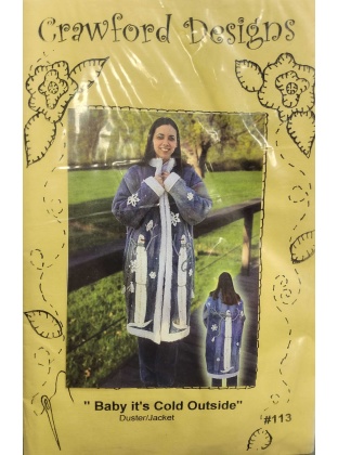 Baby its cold outside Duster/Jacket sewing pattern