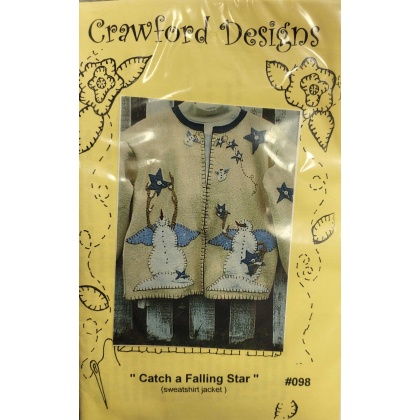 Catch a falling star Sweatshirt/Jacket sewing pattern