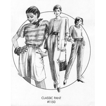 Classic Pant and Short sewing pattern #1150