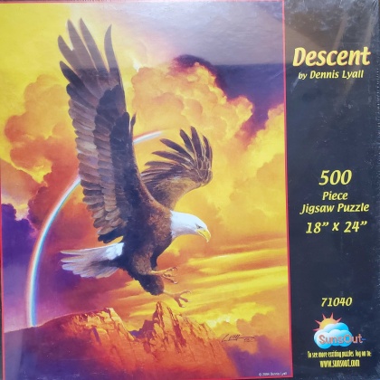 Descent Jigsaw Puzzle by Sunsout - 500 pieces *Last one*