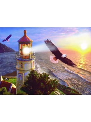 Eagle Light Sunsout jigsaw puzzle - 1000 piece *Last One*