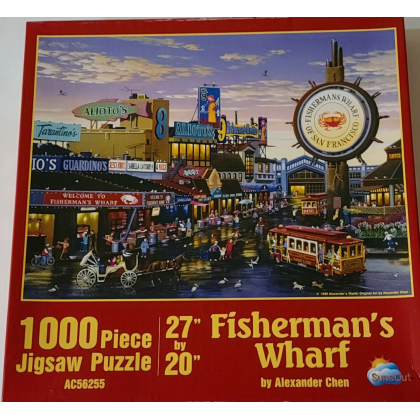 Fishermans Wharf Puzzle By Sunsout - 1000 Pieces *Last One*