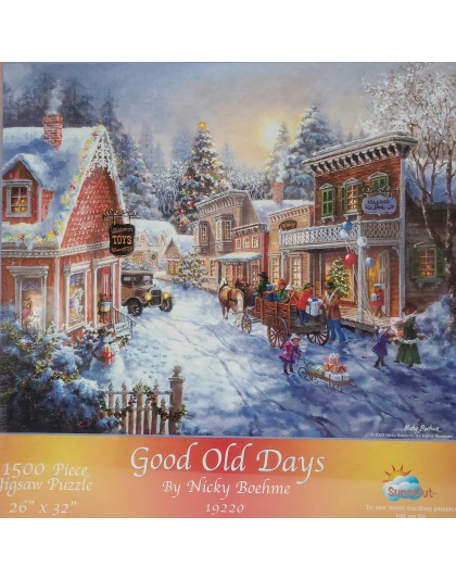 Good Old Days Jigsaw Puzzle By Sunsout - 1500 Pieces *Last One*