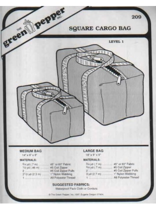 Green Pepper square cargo bag 209