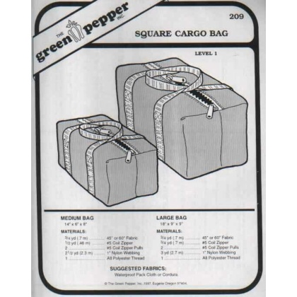 Green Pepper square cargo bag 209