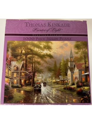 Hometown Evening 1000 piece Puzzle Ceaco Thomas Kinkade 3310-54